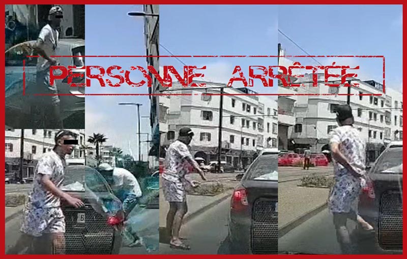هكذا تفاعل أمن الدار البيضاء مع شريط مصور يظهر فيه شخصان يقومان بسرقة صاحب سيارة بشارع الفداء