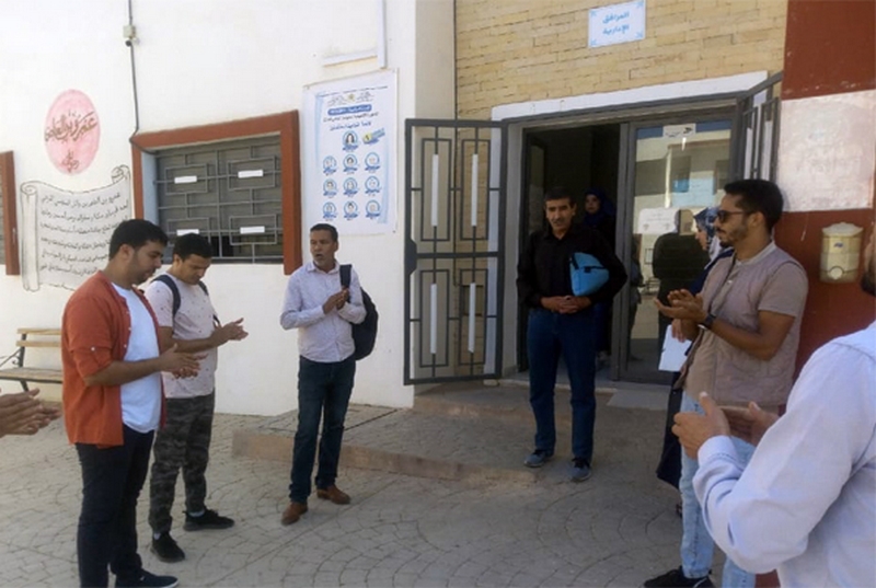 أكادير: أساتذة ثانوية عمرو بن العاص يحتجون على سوء الأوضاع بالمؤسسة