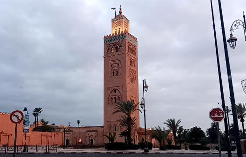 شاهد مدينة مراكش كيف أصبحت مع تطبيق تدابير الحجر الصحي