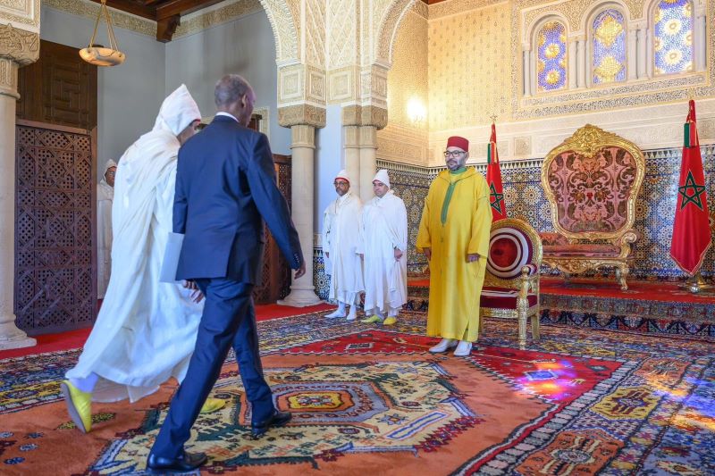 الملك محمد السادس يستقبل عدد من السفراء الأجانب
