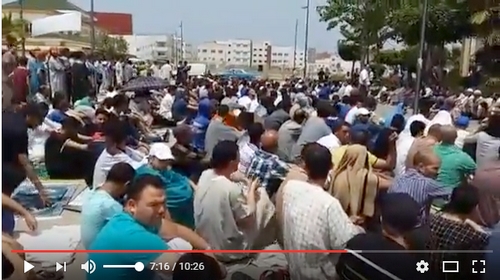 ساكنة إمزورن تقاطع صلاة الجمعة في المساجد (فيديو)