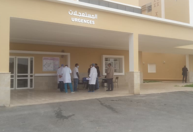 المستشفى الجهوي م علي الشريف يستعيد زخمه بعد تسجيل 3 حالات جديدة بدرعة تافيلالت مصابة بفيروس كورونا